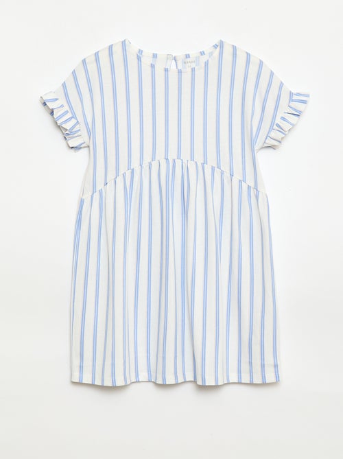 Vestido camiseta de manga corta - Kiabi