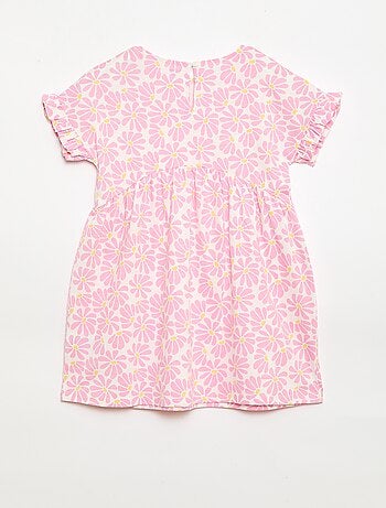 Vestido camiseta de manga corta