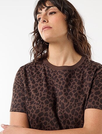 Vestido camiseta largo liso