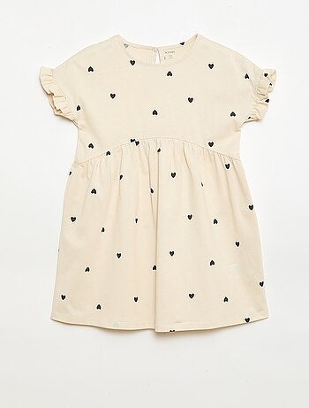 Vestido camiseta leopardo