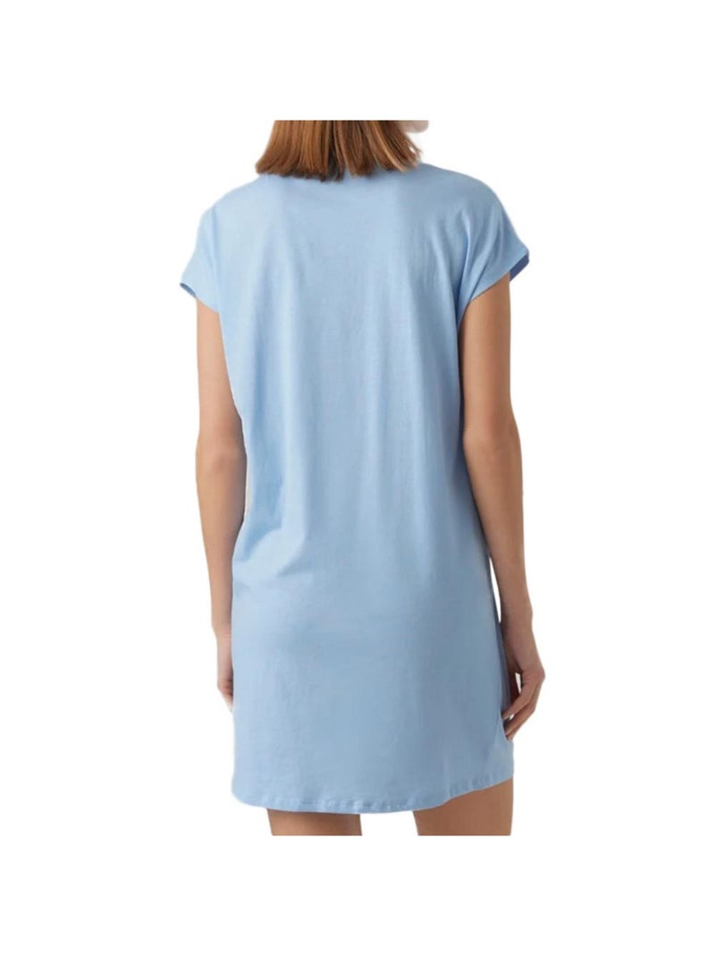 Vestido Camiseta para Mujer Vero Moda Azul - Kiabi