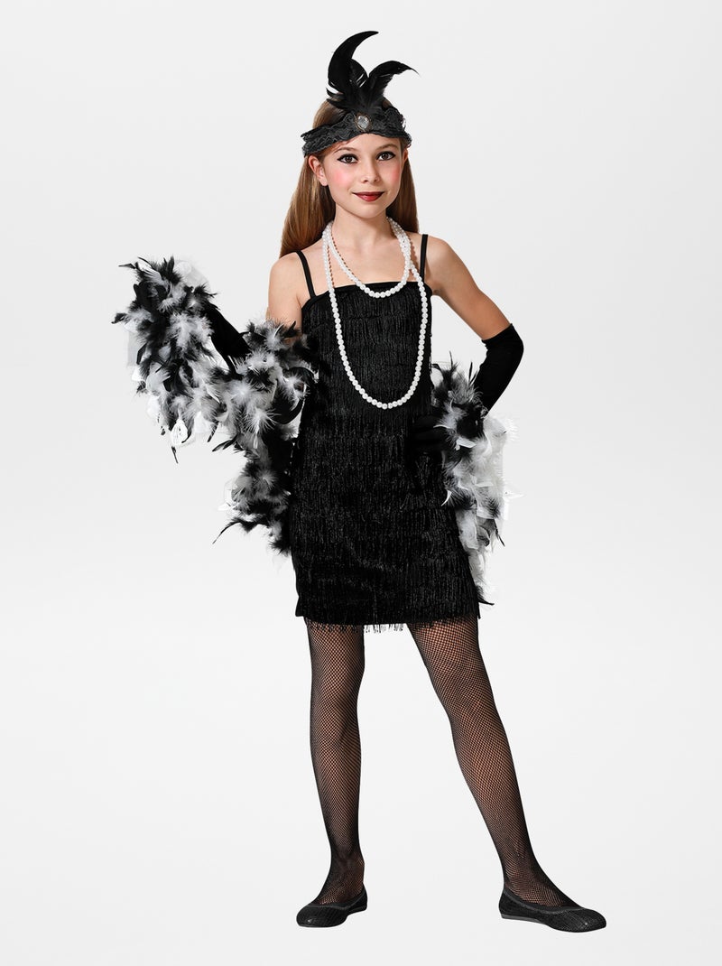 Vestido 'charlestón' - Disfraz negro - Kiabi