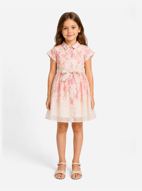 Vestido con cuello de camisa - Kids Star - Kiabi Vestido con cuello de camisa - Kids Star - Kiabi