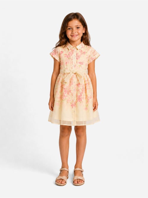 Vestido con cuello de camisa - Kids Star - Kiabi Vestido con cuello de camisa - Kids Star - Kiabi