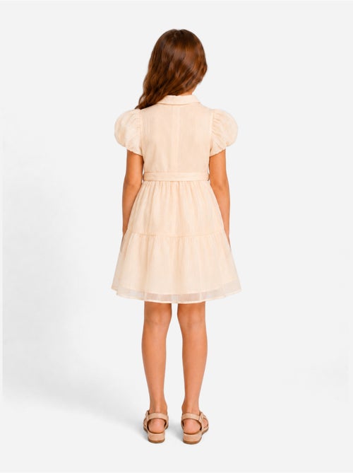 Vestido con cuello de camisa - Kids Star - Kiabi Vestido con cuello de camisa - Kids Star - Kiabi