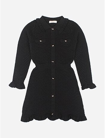 Vestido con cuello de camisa - Kids Star