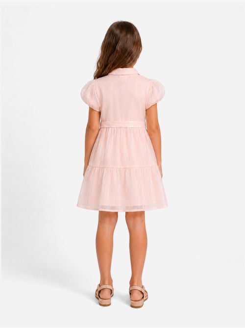 Vestido con cuello de camisa - Kids Star - Kiabi Vestido con cuello de camisa - Kids Star - Kiabi