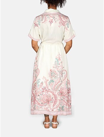 Vestido con cuello de camisa