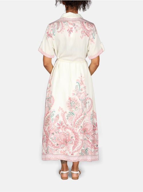 Vestido con cuello de camisa - Kiabi Vestido con cuello de camisa - Kiabi