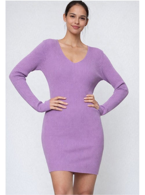 Vestido con cuello en V Kebello - Kiabi