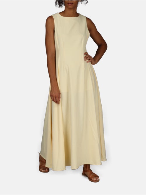 Vestido con cuello redondeado - Kiabi