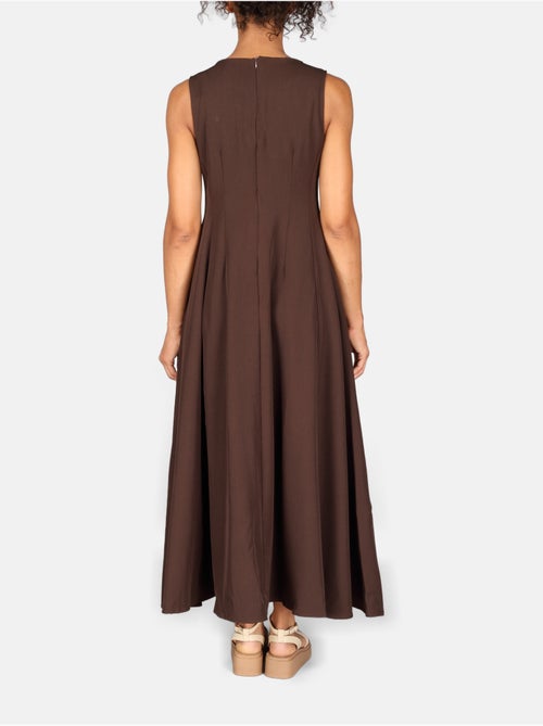 Vestido con cuello redondeado - Kiabi Vestido con cuello redondeado - Kiabi