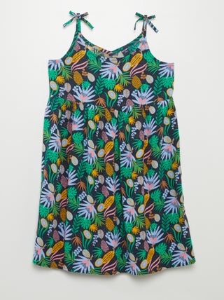 Vestido con estampado
