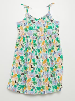 Vestido con estampado