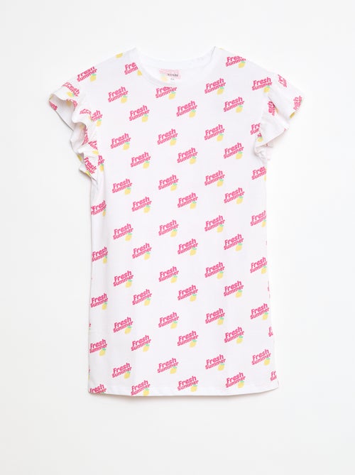 Vestido con estampado de fantasía - Kiabi