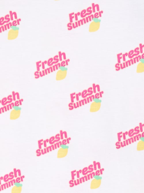 Vestido con estampado de fantasía - Kiabi