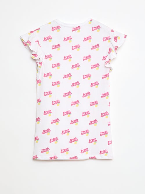 Vestido con estampado de fantasía - Kiabi