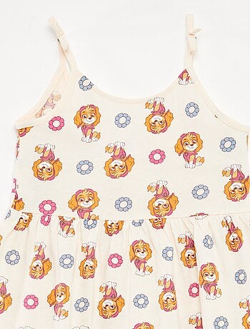 Vestido con estampado de 'La Patrulla Canina'