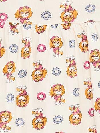 Vestido con estampado de 'La Patrulla Canina'