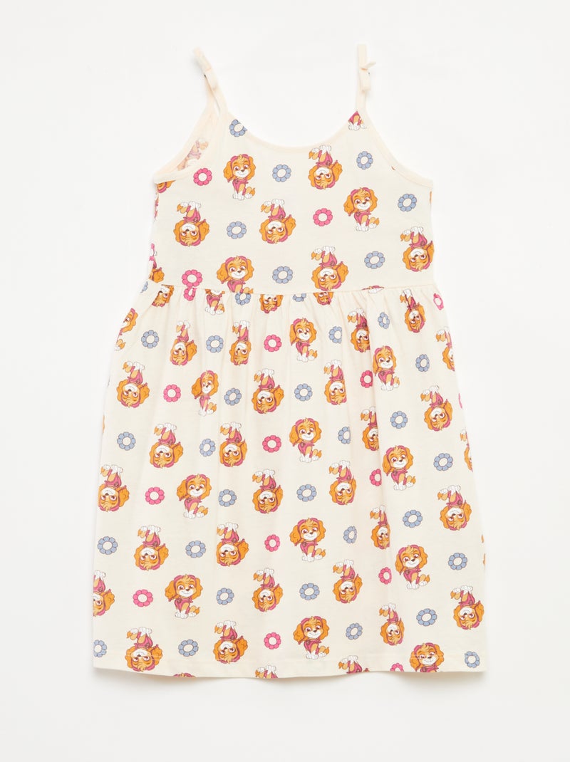 Vestido con estampado de 'La Patrulla Canina' ROSA - Kiabi