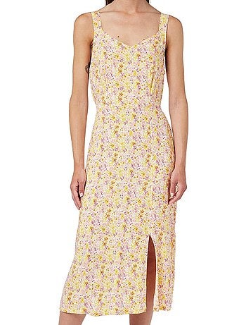 Vestido de Tirantes Vero Moda con Estampado Floral para Mujer
