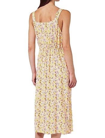 Vestido de Tirantes Vero Moda con Estampado Floral para Mujer