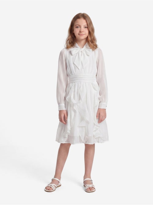 Vestido con lazos - Kids Star - Kiabi