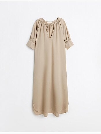 Vestido con lino, MO Fashion