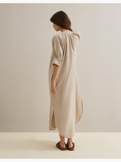 Vestido con lino, MO Fashion - Kiabi