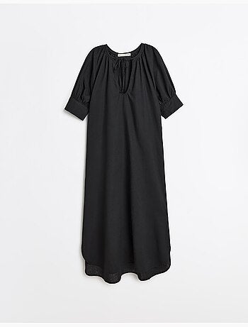Vestido con lino, MO Fashion