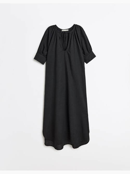Vestido con lino, MO Fashion - Kiabi Vestido con lino, MO Fashion - Kiabi