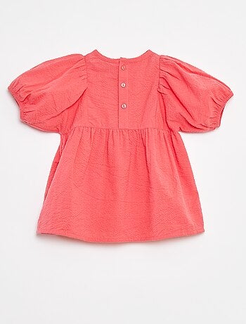 Vestido con manga globo