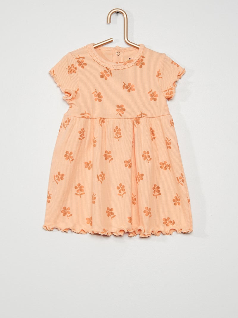 Vestido con motivo ROSA - Kiabi