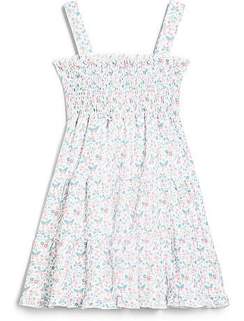 Vestido conguitos estampado mariposa