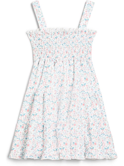Vestido conguitos estampado mariposa - Kiabi Vestido conguitos estampado mariposa - Kiabi