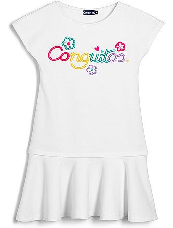 Vestido conguitos logo frontal