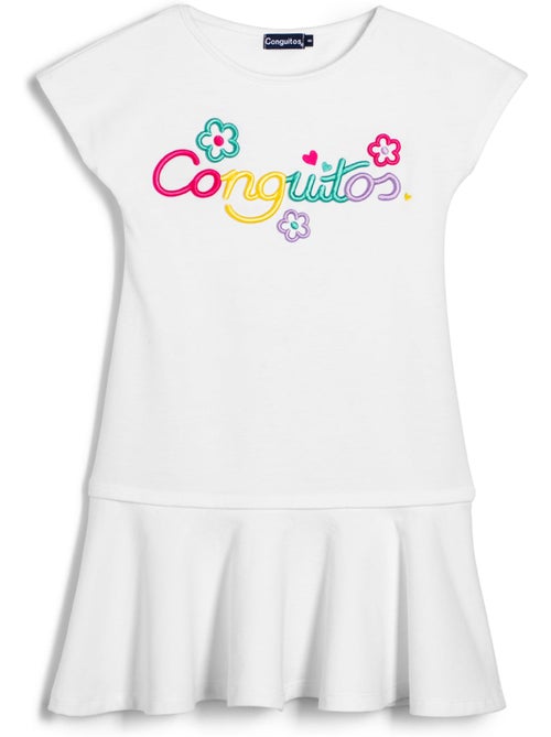 Vestido conguitos logo frontal - Kiabi Vestido conguitos logo frontal - Kiabi