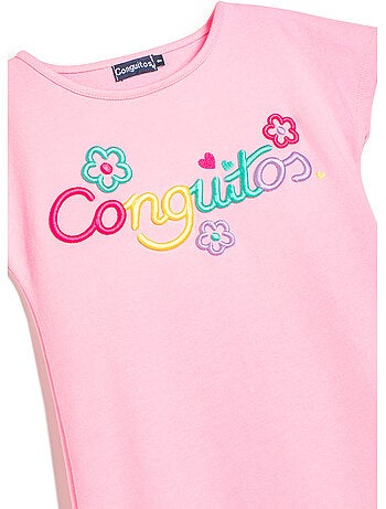 Vestido conguitos logo frontal