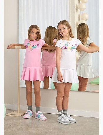 Vestido conguitos logo frontal
