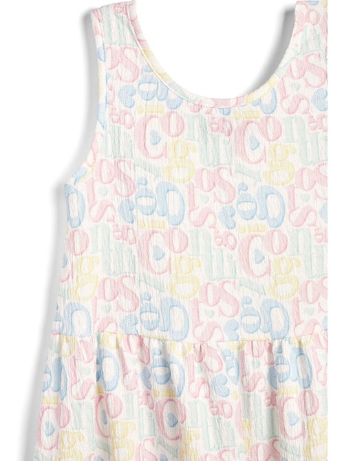 Vestido conguitos multi logo - Kiabi Vestido conguitos multi logo - Kiabi