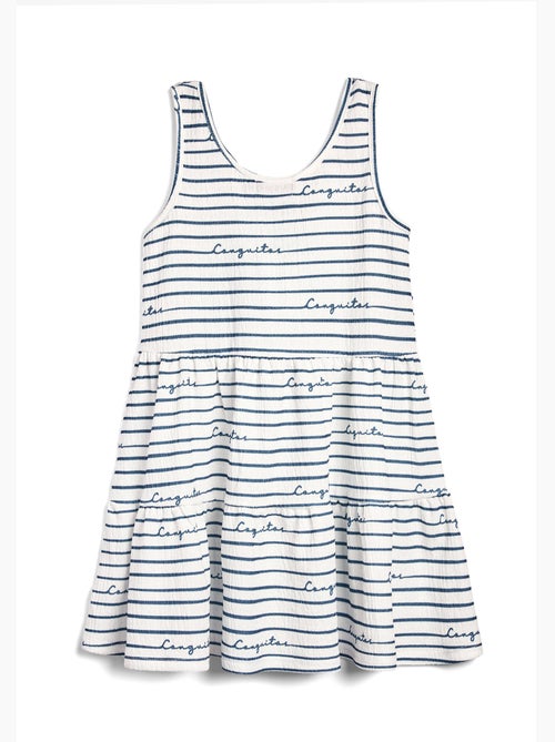 Vestido conguitos strips - Kiabi Vestido conguitos strips - Kiabi