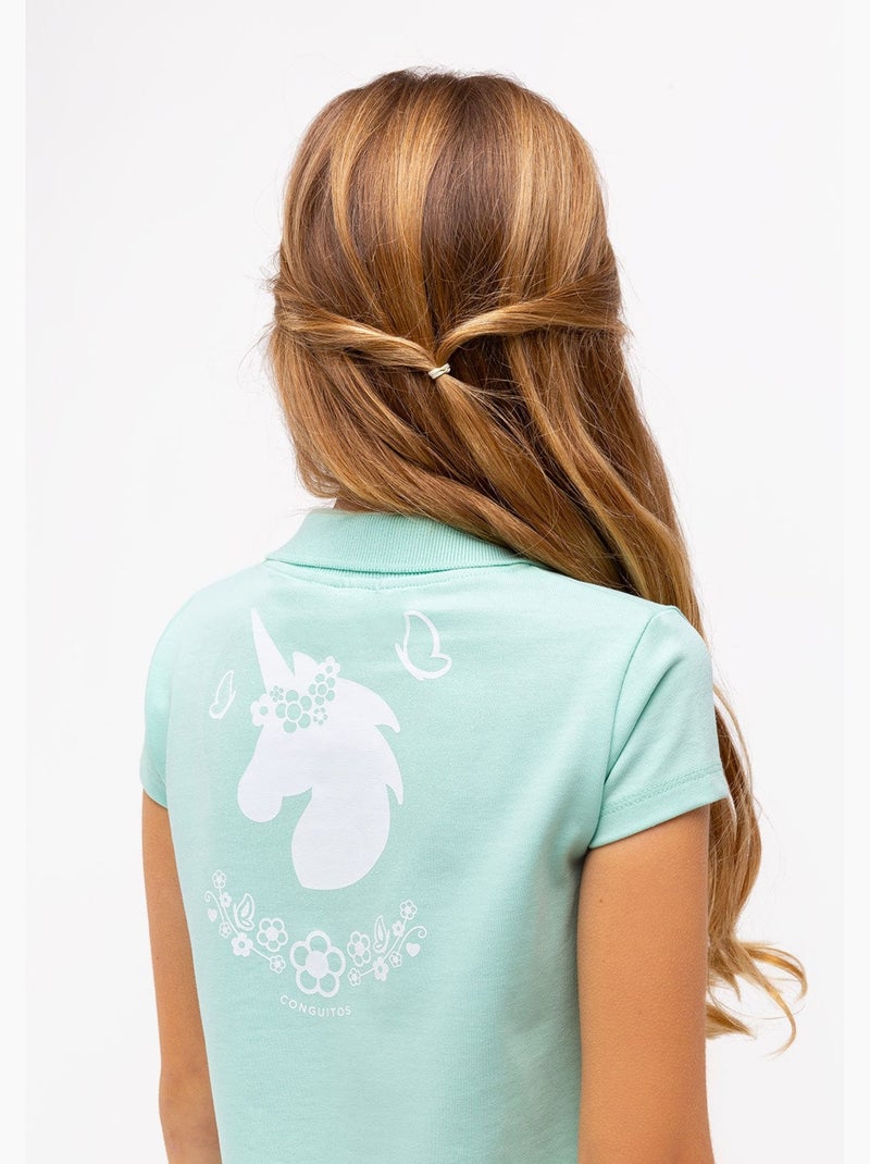 Vestido conguitos Verde claro - Kiabi