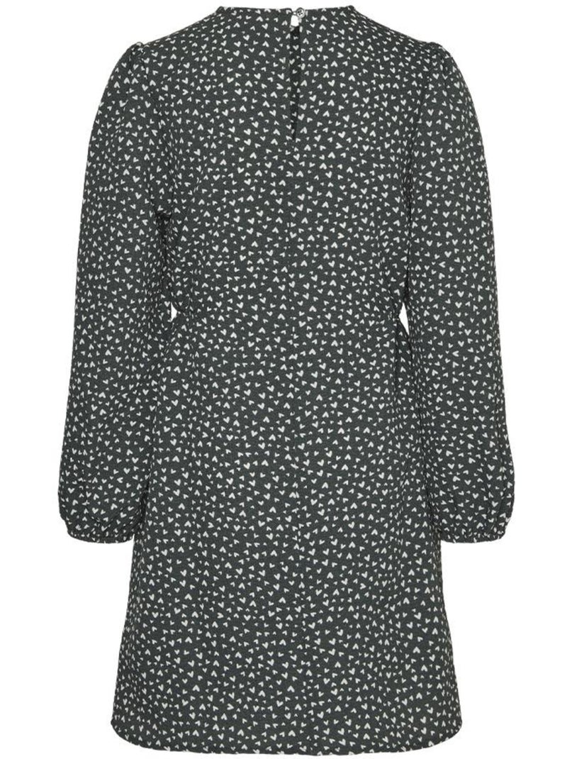 Vestido Corazones Niña Vero Moda Verde - Kiabi
