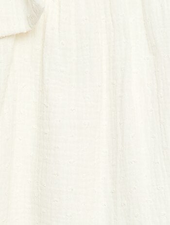 Vestido corola de tirantes liso