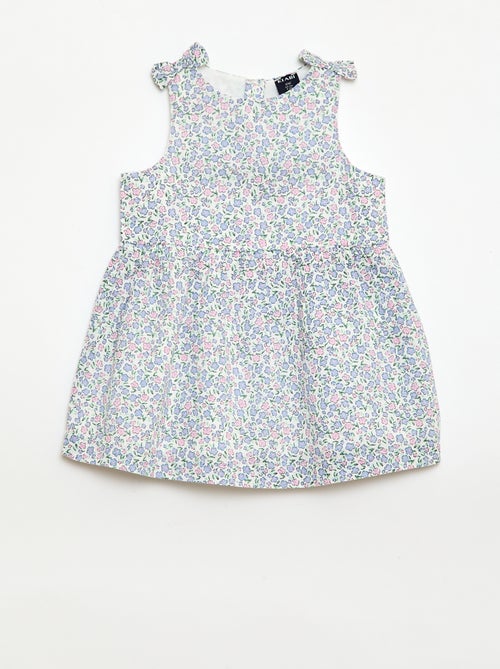 Vestido corte evasé sin mangas - Kiabi