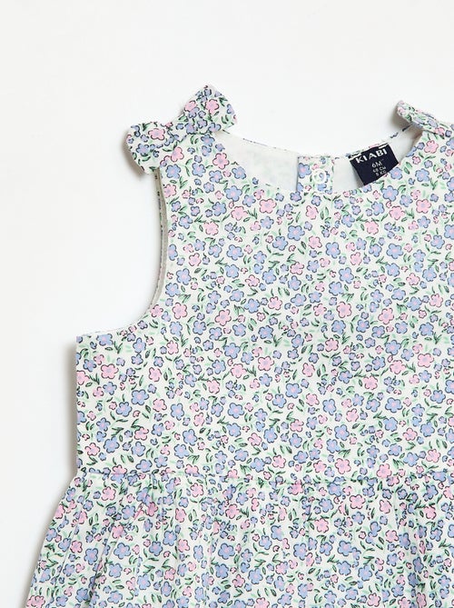 Vestido corte evasé sin mangas - Kiabi