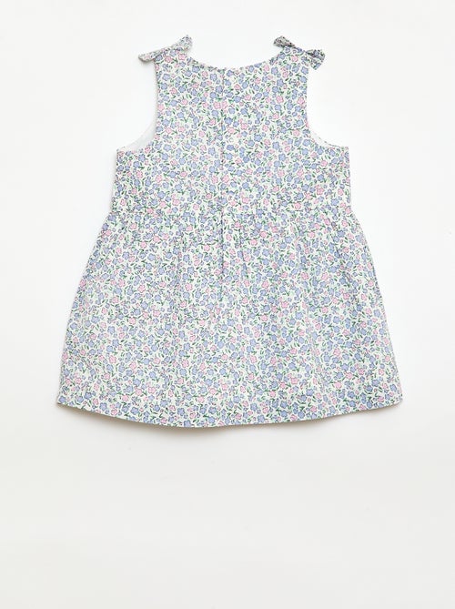 Vestido corte evasé sin mangas - Kiabi