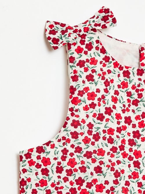 Vestido corte evasé sin mangas - Kiabi