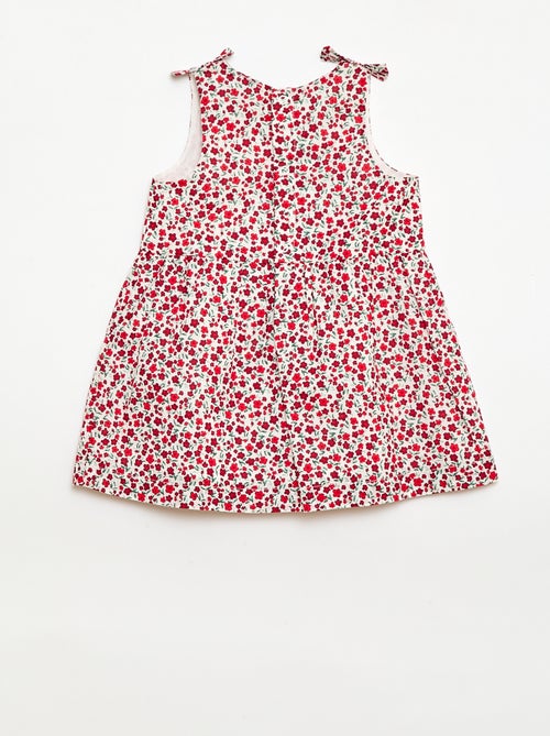 Vestido corte evasé sin mangas - Kiabi