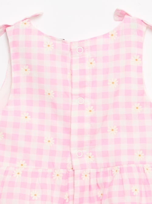 Vestido corte evasé sin mangas - Kiabi